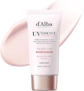 d'alba Piedmont Waterfull Tone-Up Sunscreen Serum BROAD SPECTRUM SPF 50 + Korean Sunscreen