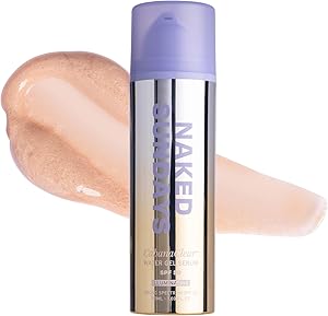 Naked Sundays CabanaClear SPF 50 Illuminating Sunscreen Serum for Face, Hydrating Water-Ge